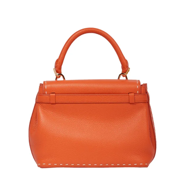 S Handbag Orange Women Lancel Hand Bags