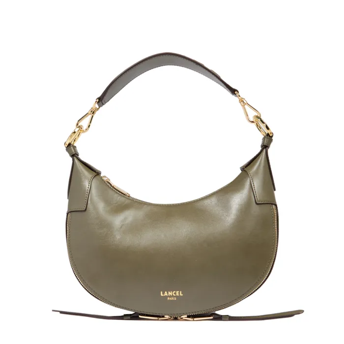 S Hobo Bag Dark Khaki Women Lancel Shoulder Bags