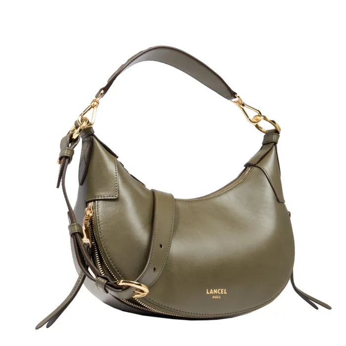 S Hobo Bag Dark Khaki Women Lancel Shoulder Bags S Hobo Bag Dark Khaki Women Lancel Shoulder Bags