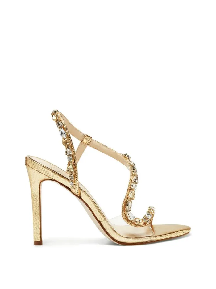 Sandals Shoes Jessica Simpson Jaycin High Heel In Gold