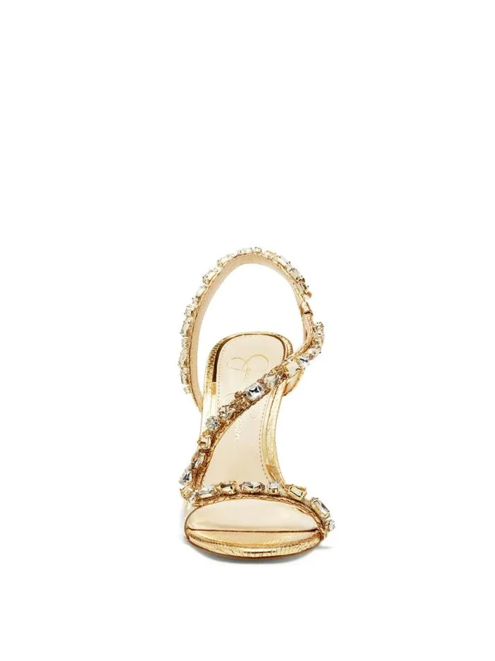 Sandals Shoes Jessica Simpson Jaycin High Heel In Gold