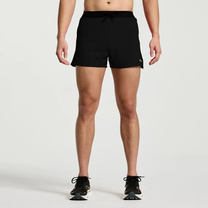Saucony Bottoms Men Outpace 3034 Short Black