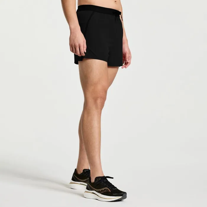 Saucony Bottoms Men Outpace 3034 Short Black