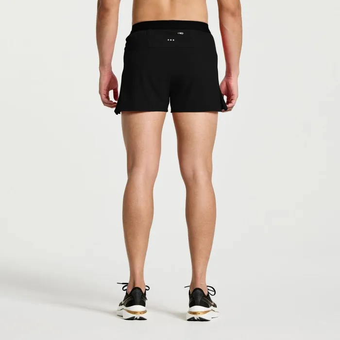 Saucony Bottoms Men Outpace 3034 Short Black