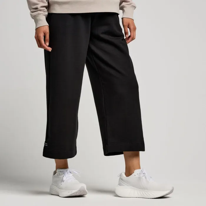 Saucony Bottoms Women Recovery Pant Black