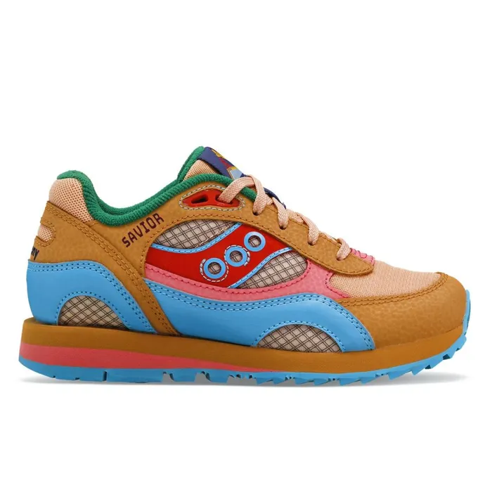 Saucony Kids Jae Tips X Shadow 6000 Sneaker Tan