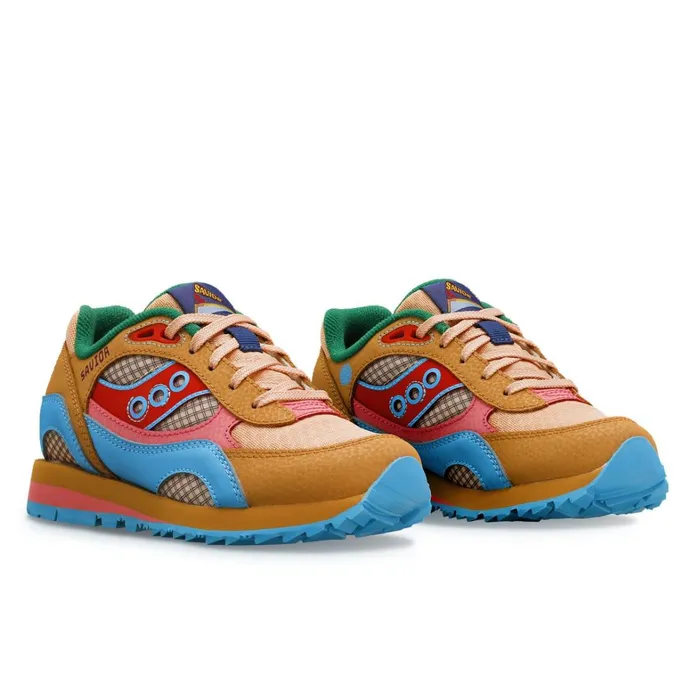 Saucony Kids Jae Tips X Shadow 6000 Sneaker Tan