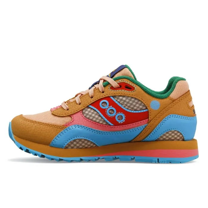 Saucony Kids Jae Tips X Shadow 6000 Sneaker Tan