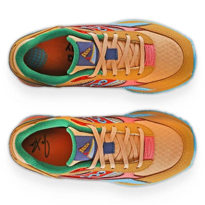 Saucony Kids Jae Tips X Shadow 6000 Sneaker Tan