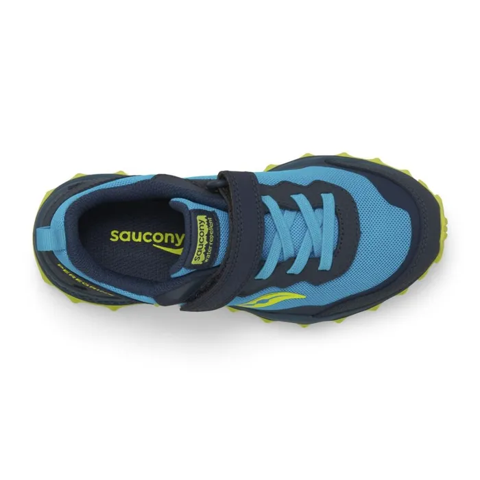 Saucony Kids Peregrine Kdz AC Sneaker Navycitron