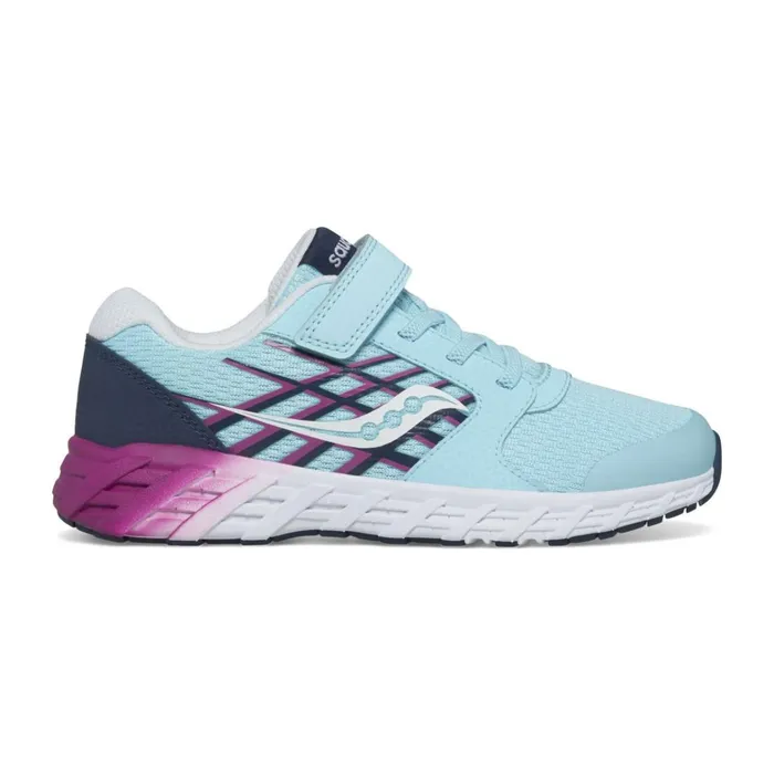 Saucony Kids Wind 20 AC Sneaker Bluepink