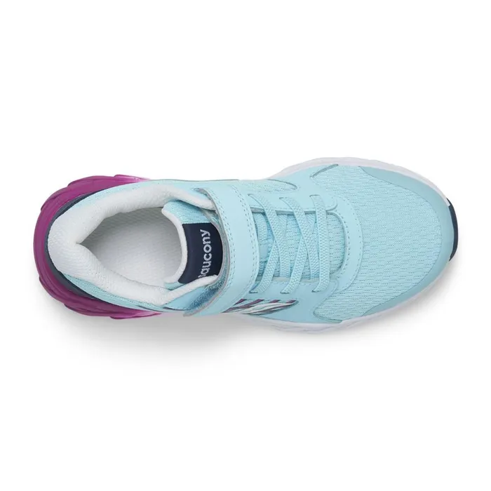 Saucony Kids Wind 20 AC Sneaker Bluepink