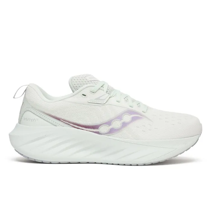 Saucony Running Women Triumph 22 Wide Whitefoam