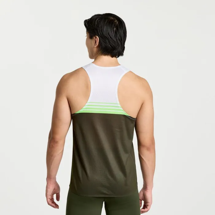 Saucony Tops Men Elite Singlet Umbra