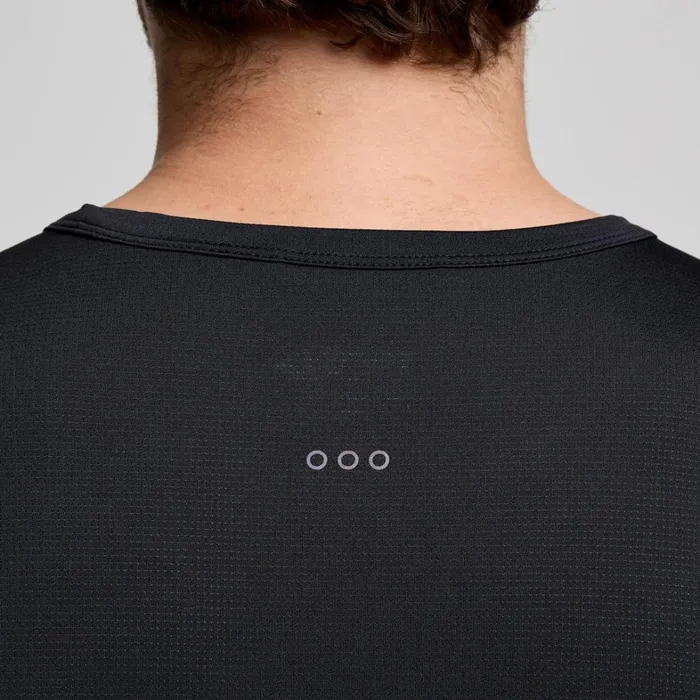 Saucony Tops Men Stopwatch Long Sleeve Black