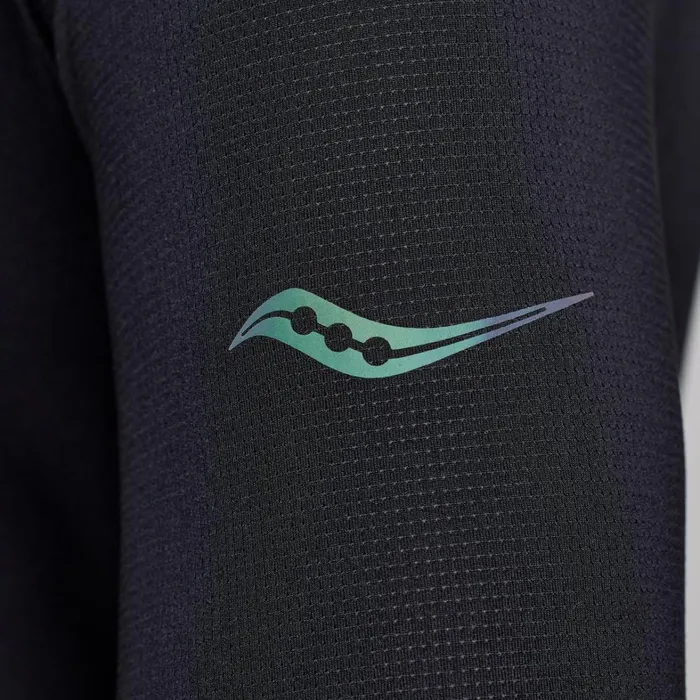 Saucony Tops Men Stopwatch Long Sleeve Black