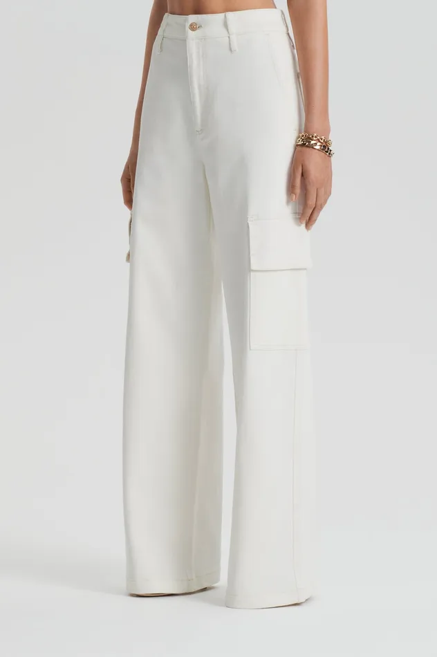 Scanlan Theodore DENIM CARGO JEAN NATURA115 Women Trousers Scanlan Theodore DENIM CARGO JEAN NATURA115 Women Trousers