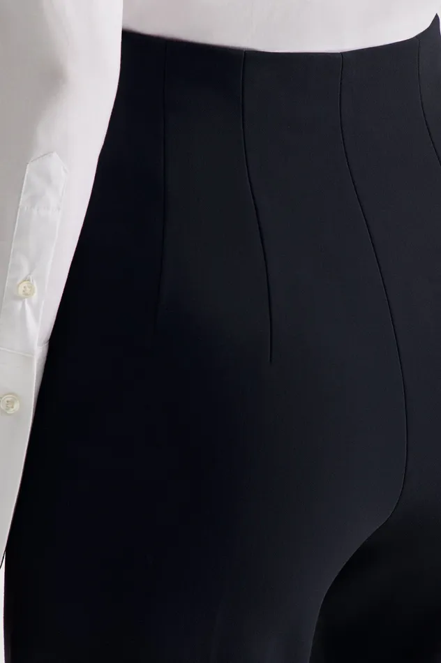 Scanlan Theodore TAILORED SLIM TROUSER NAVY Women Trousers Scanlan Theodore TAILORED SLIM TROUSER NAVY Women Trousers
