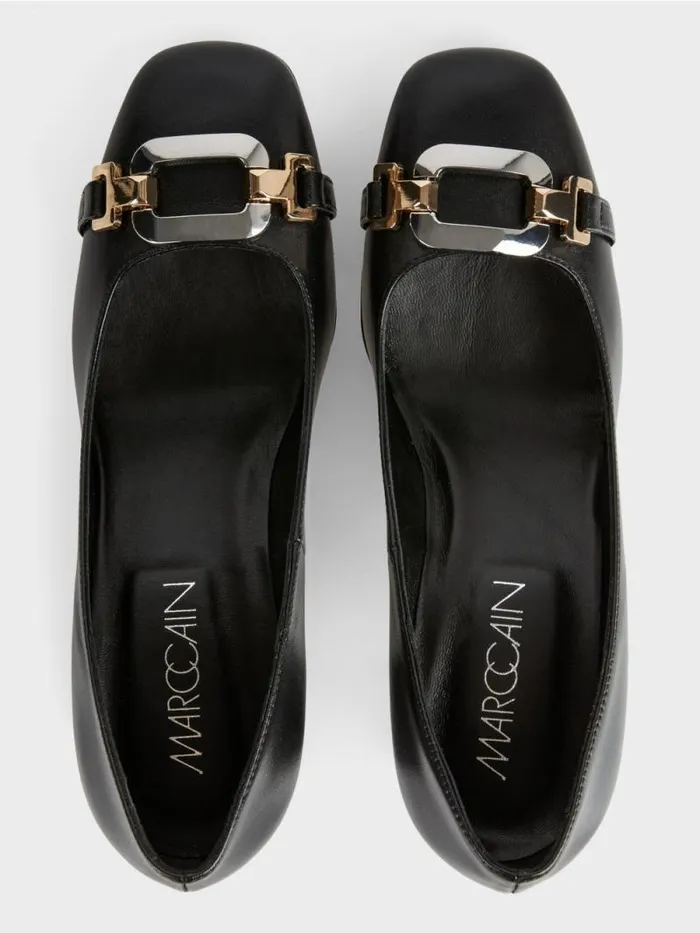 Schuhe Damen Marc Cain Pumps Mit Spange Black