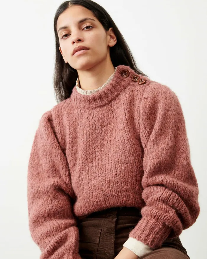 Sessn Womens Jumpers Nutty Canyon Rose