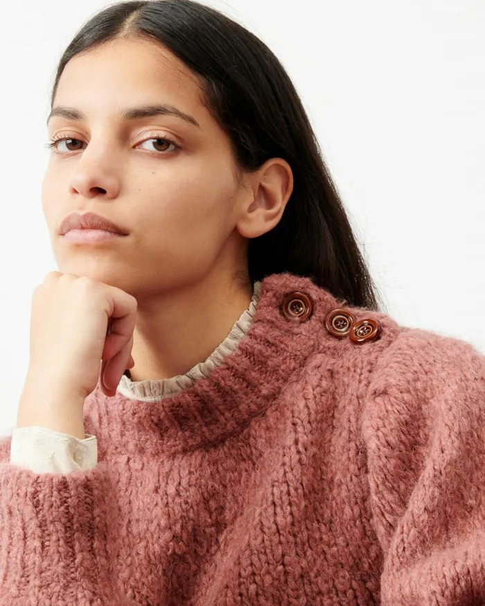 Sessn Womens Jumpers Nutty Canyon Rose