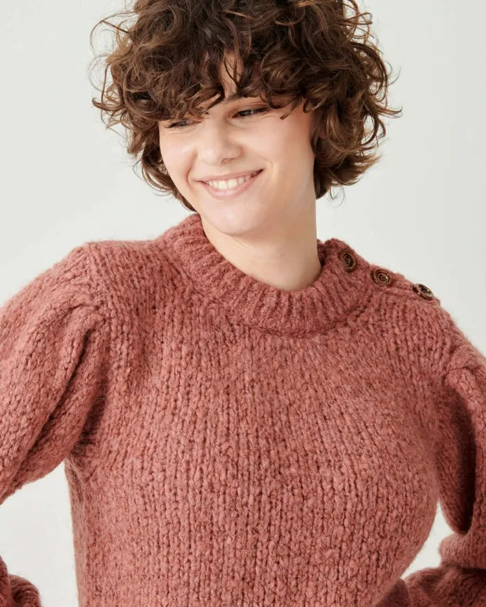 Sessn Womens Jumpers Nutty Canyon Rose