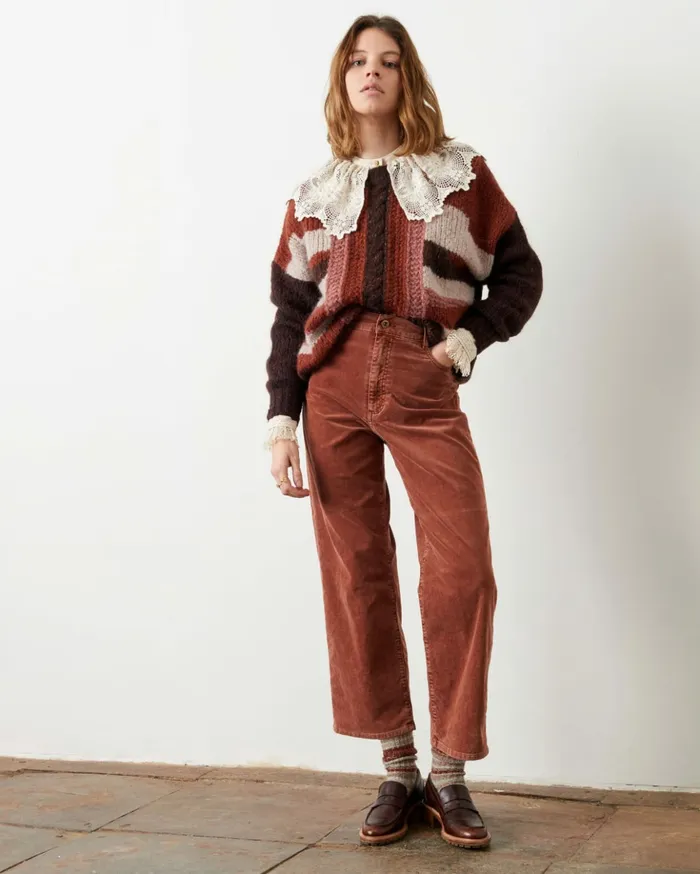 Sessn Womens Jumpers Woolen Wisconsin Rose