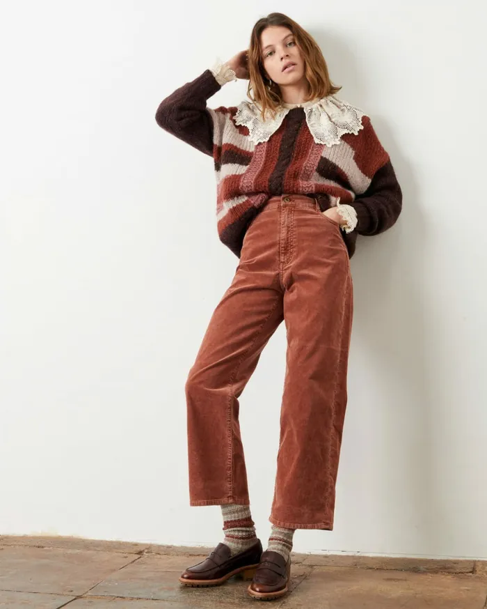 Sessn Womens Jumpers Woolen Wisconsin Rose