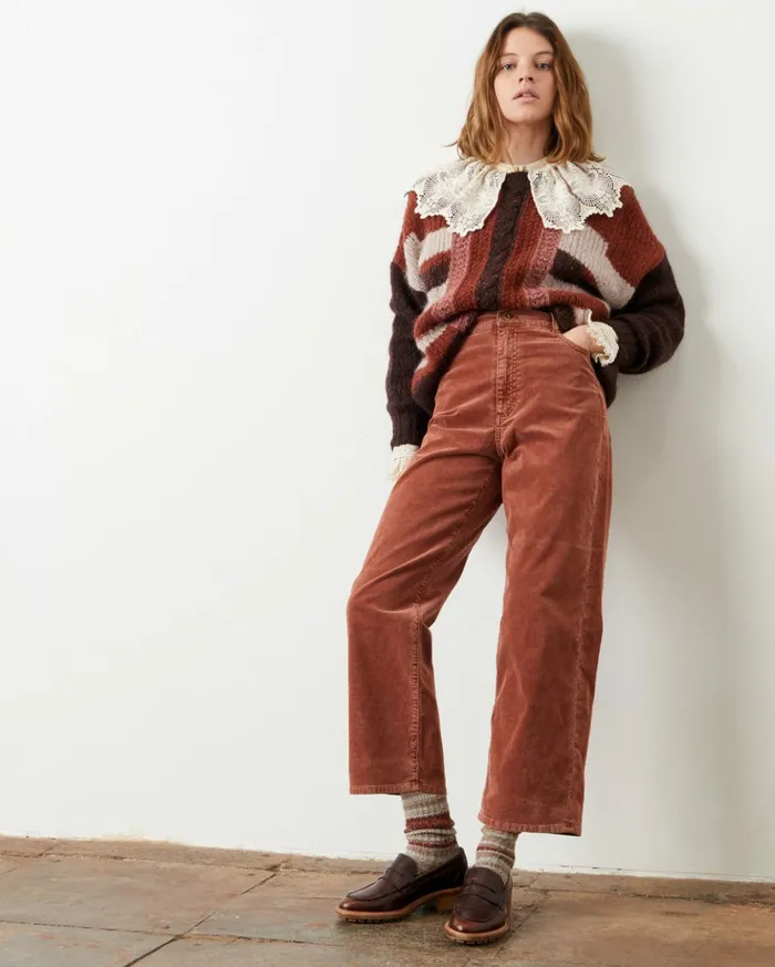 Sessn Womens Jumpers Woolen Wisconsin Rose