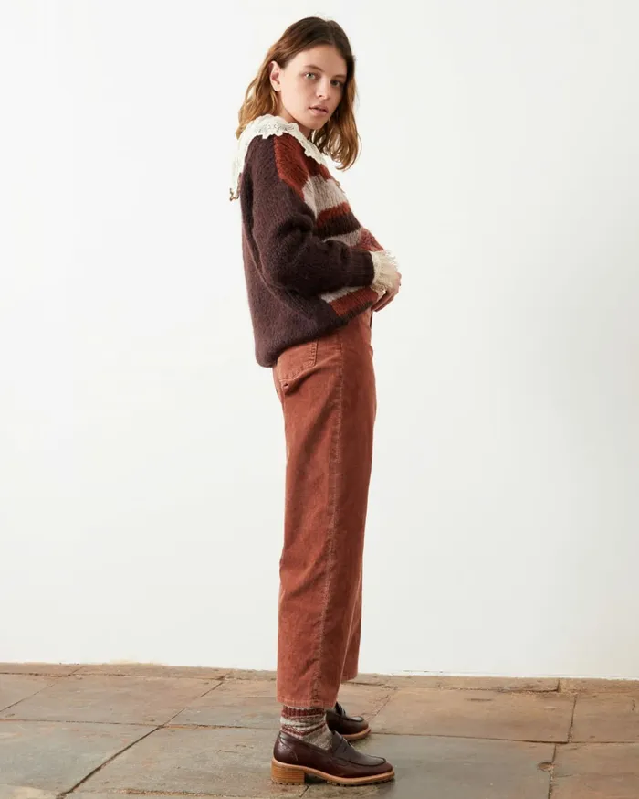 Sessn Womens Jumpers Woolen Wisconsin Rose