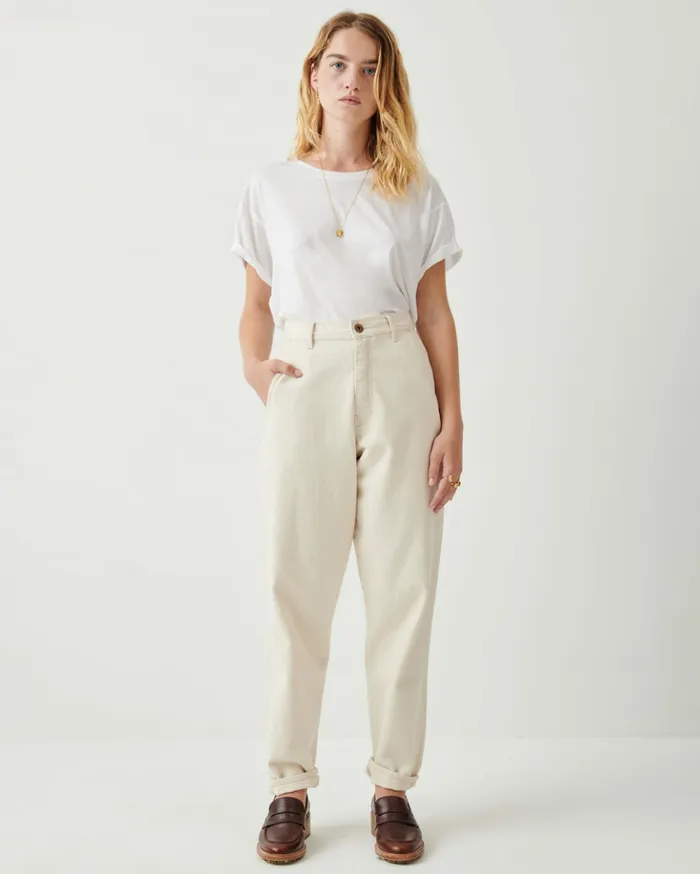 Sessn Womens Trousers Dr marine o Fleur de Sel