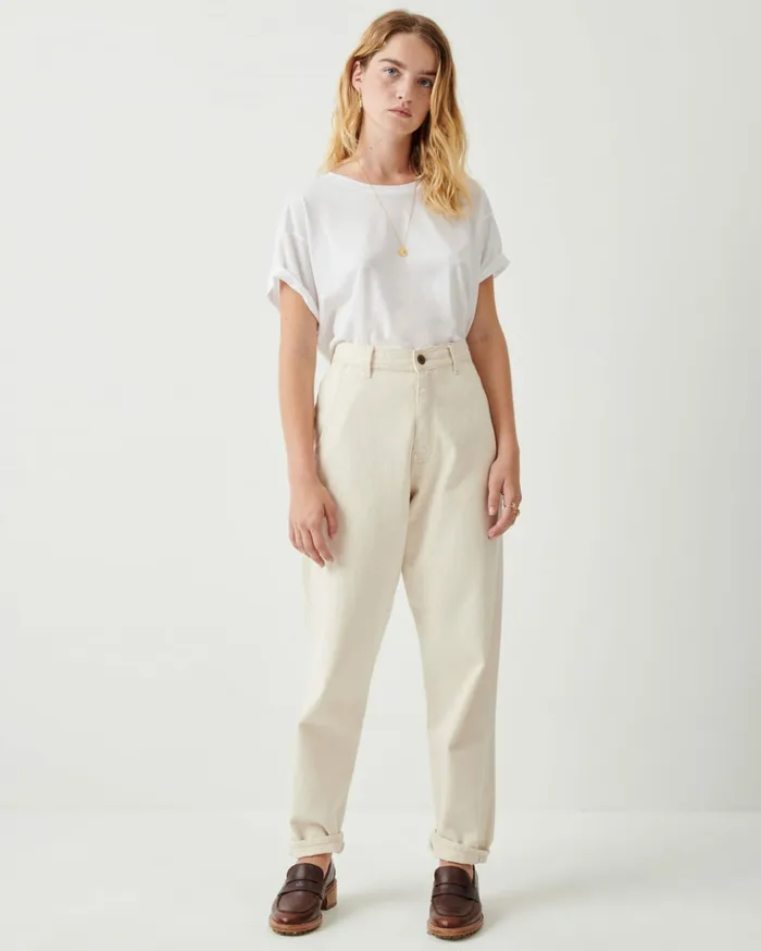Sessn Womens Trousers Dr marine o Fleur de Sel