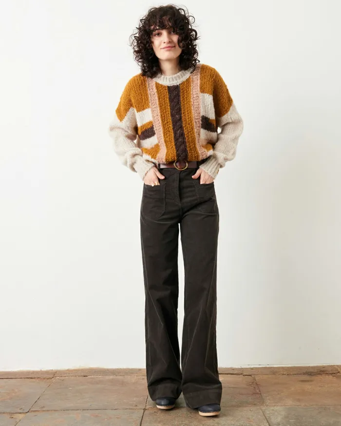 Sessn Womens Trousers Johnny village Ristretto