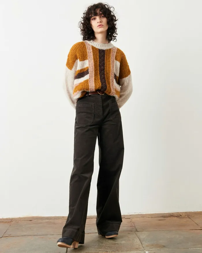 Sessn Womens Trousers Johnny village Ristretto