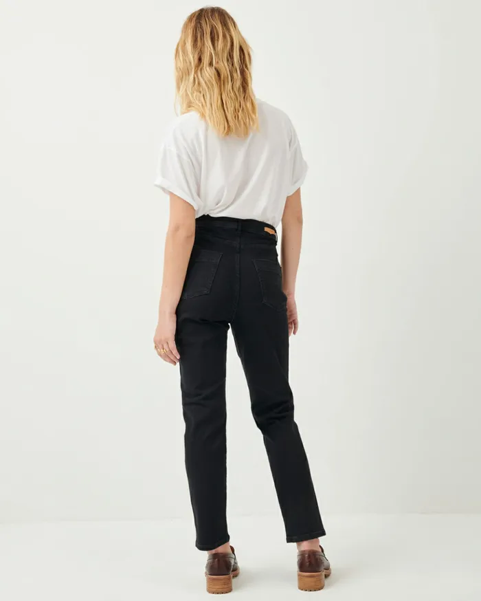 Sessn Womens Trousers Momon o Pure Black