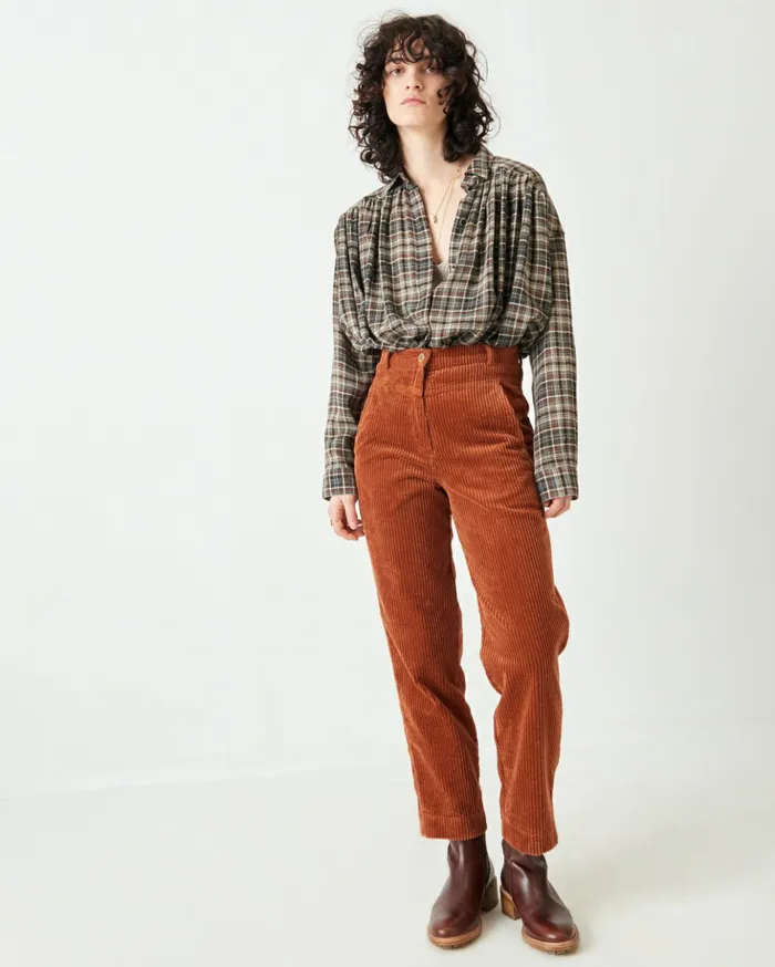 Sessn Womens Trousers Rosario Tierra