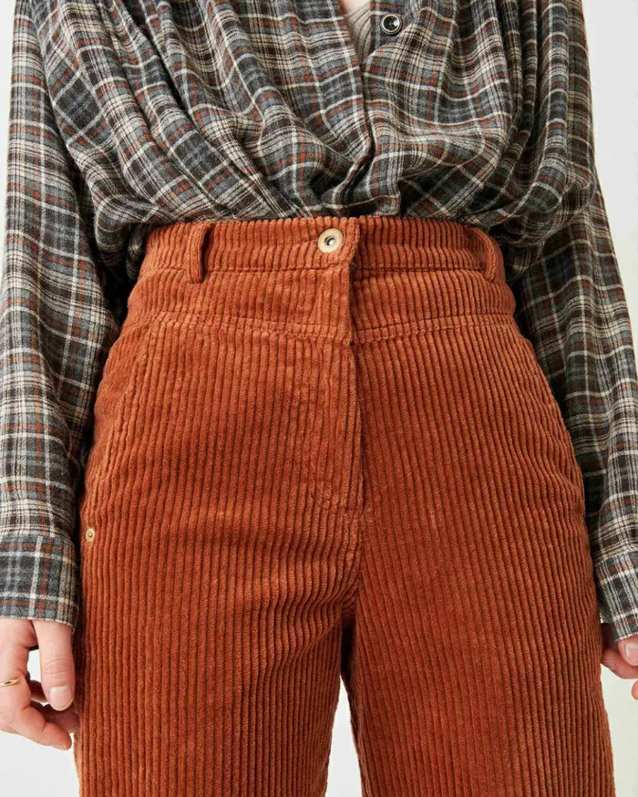 Sessn Womens Trousers Rosario Tierra