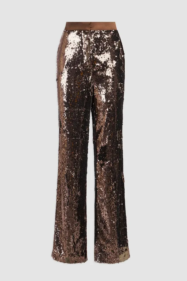 Sets Women Halston Jett Trousers In Sequin Java