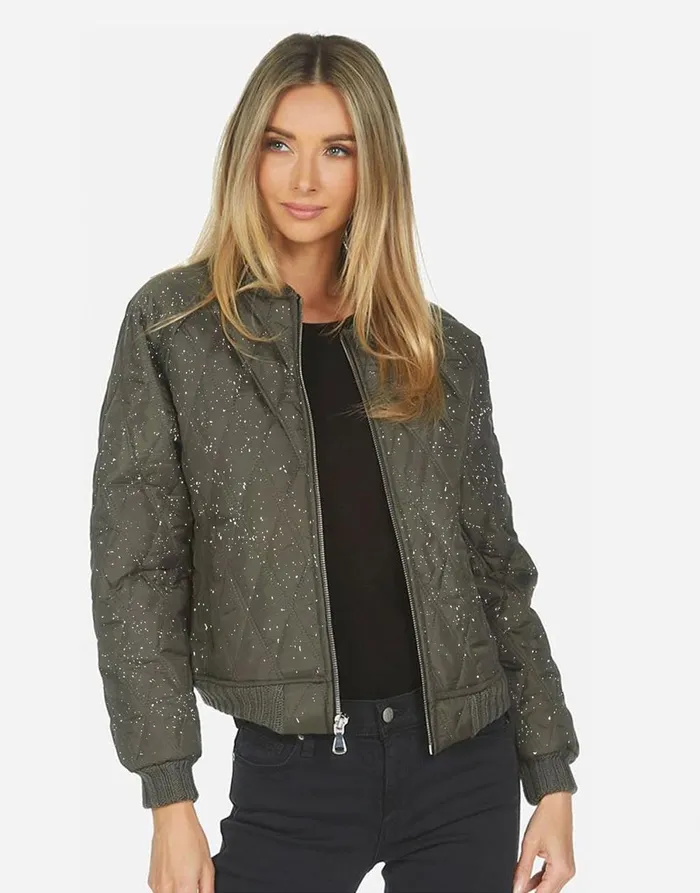 Sherine Splatter Kiss Seaweed Women039s Lauren Moshi Jackets