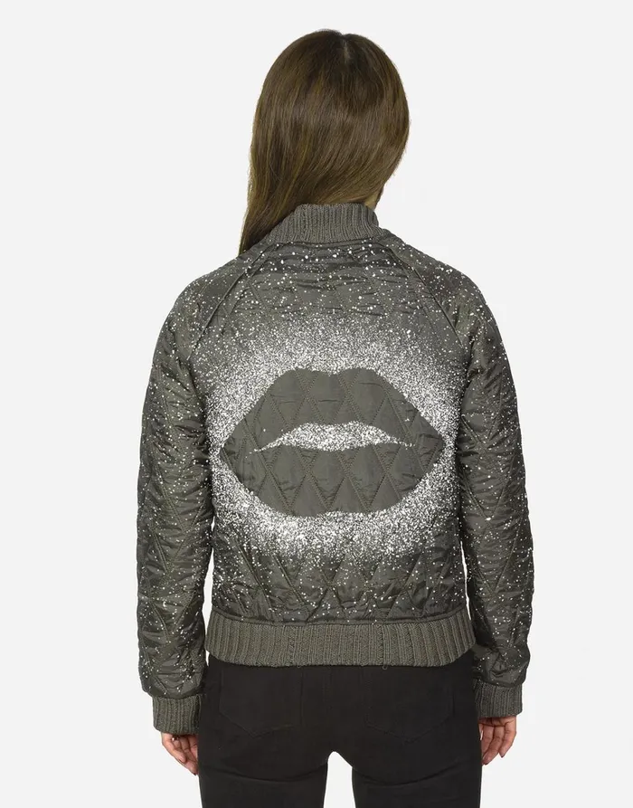 Sherine Splatter Kiss Seaweed Women039s Lauren Moshi Jackets