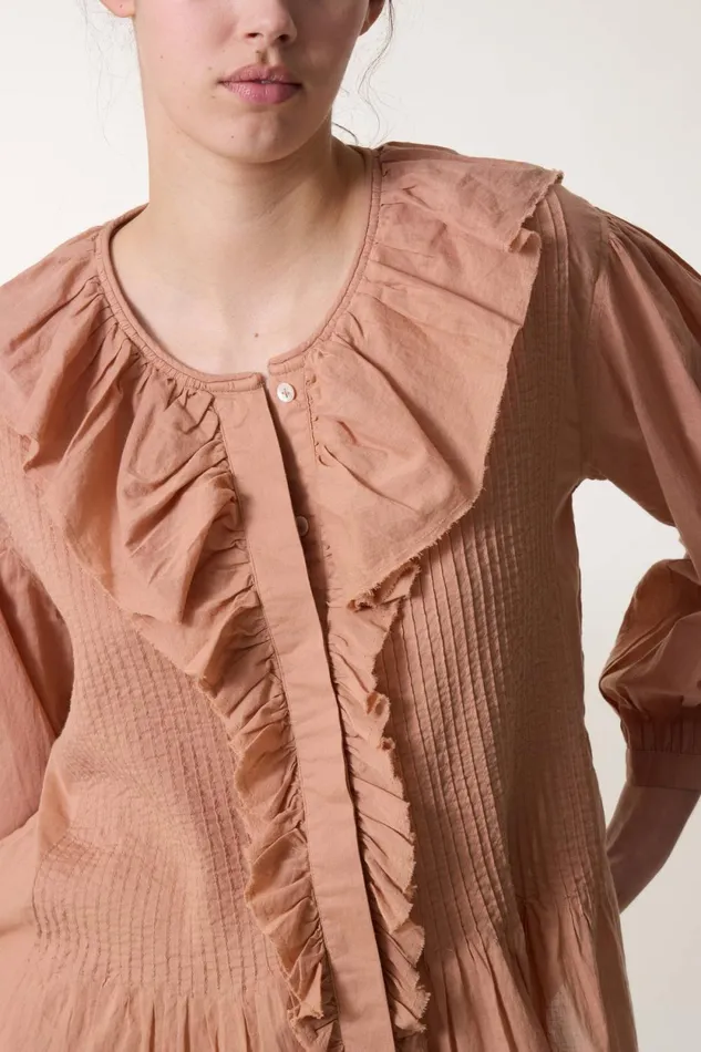 Shirts and Blouses Women Leon and Harper Blouse Costin Plain Peach