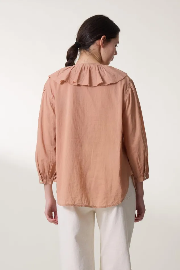 Shirts and Blouses Women Leon and Harper Blouse Costin Plain Peach