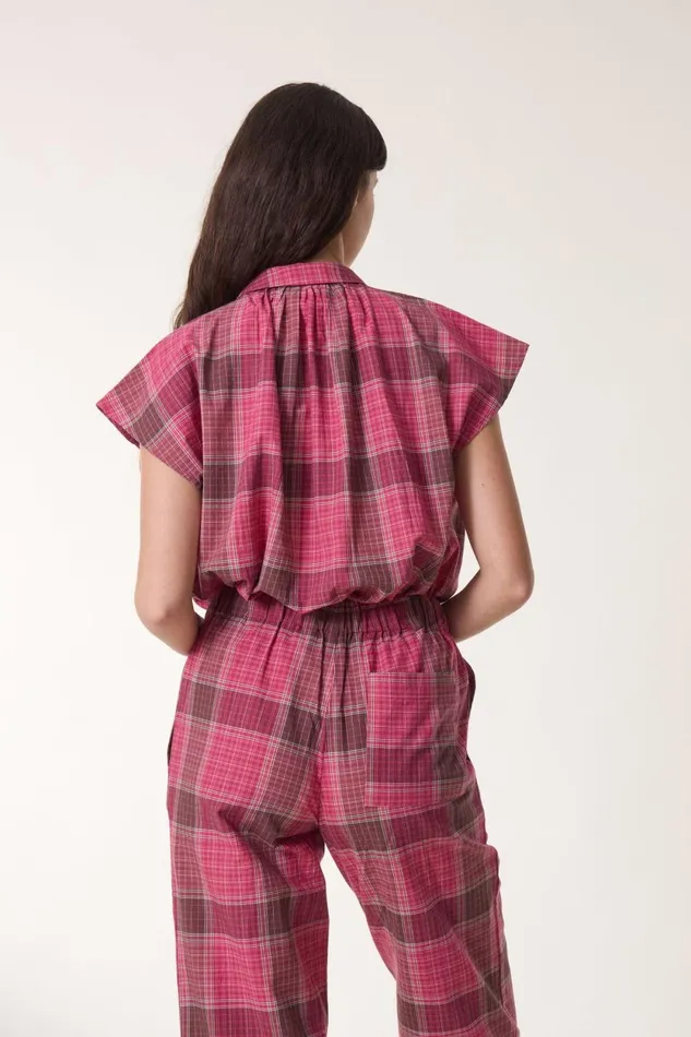 Shirts and Blouses Women Leon and Harper Chemise Cotta Strght Red