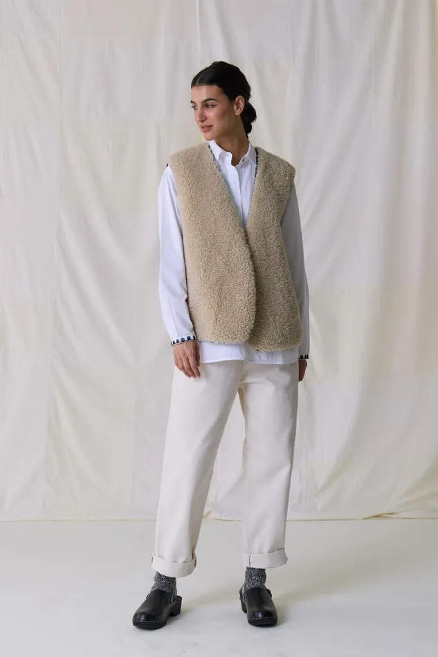 Shirts and Blouses Women Leon and Harper Chipo Plain Shirt White