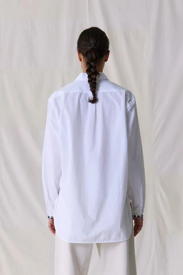 Shirts and Blouses Women Leon and Harper Chipo Plain Shirt White