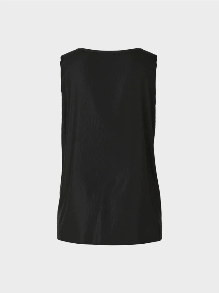 Shirts and Tops Damen Marc Cain Leichtes rmelloses Top Black