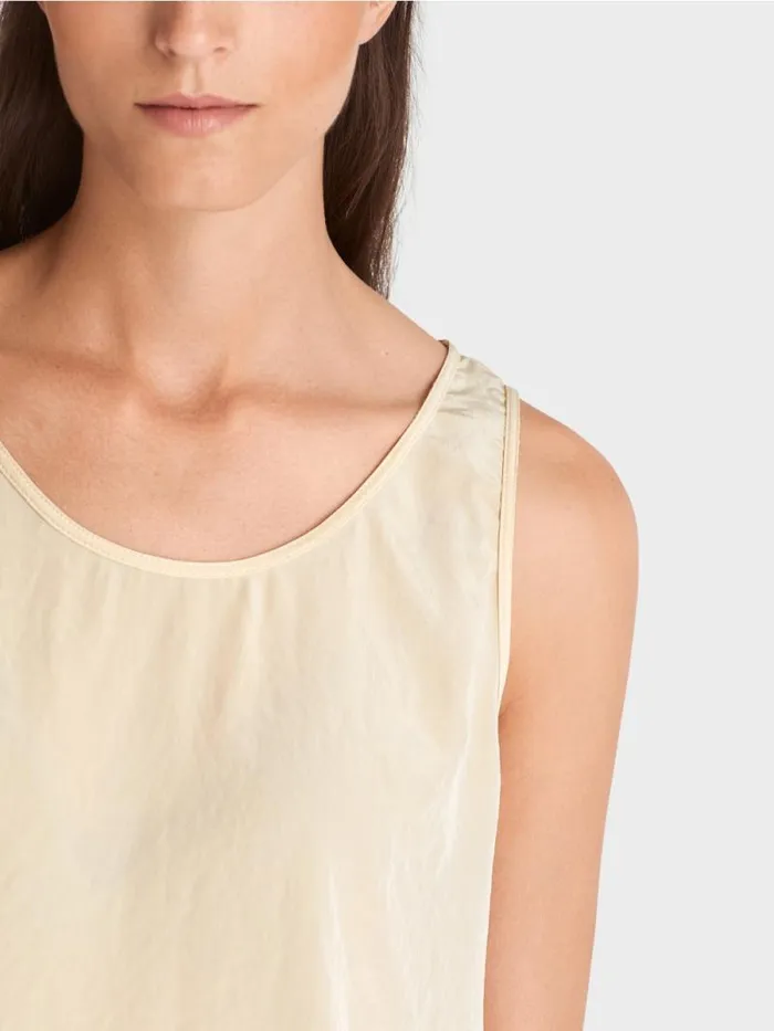 Shirts and Tops Damen Marc Cain Leichtes rmelloses Top Dark Cream