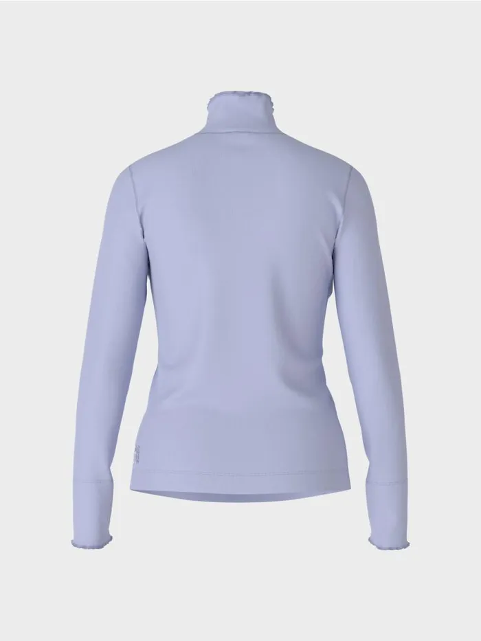 Shirts and Tops Damen Marc Cain Longsleeve Mit Stehkragen Soft Violet