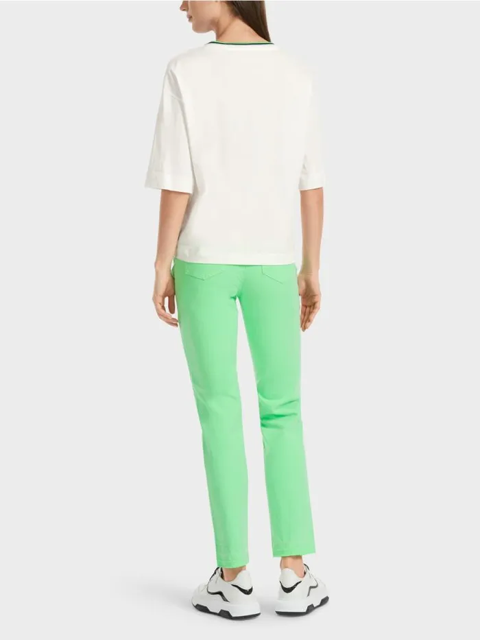 Shirts and Tops Damen Marc Cain TShirt 034Rethink Together034 Offwhite