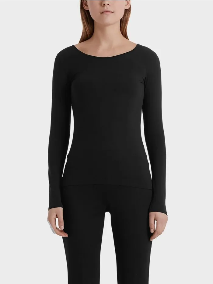 Shirts and Tops Damen Marc Cain Zartes Longsleeve Black
